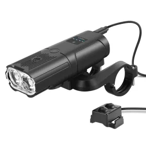 10000mAh Bike Light front USB Rechargeable 12800mAh Bike Headlight 4P90 4P50 LED Super Bright Flashlight Front Lights Back Rear