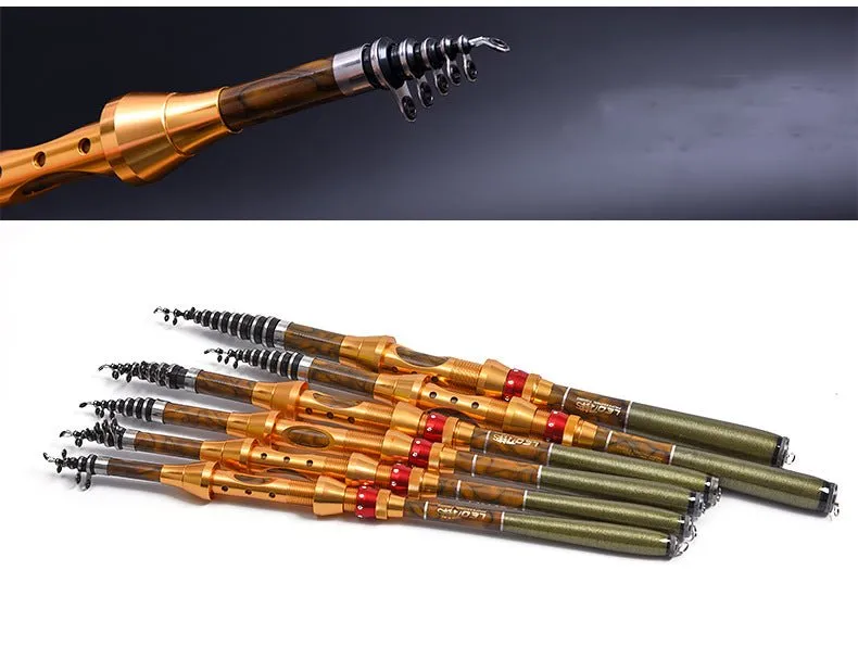 1.8M to 3.6M Mini Carbon Fishing Rod