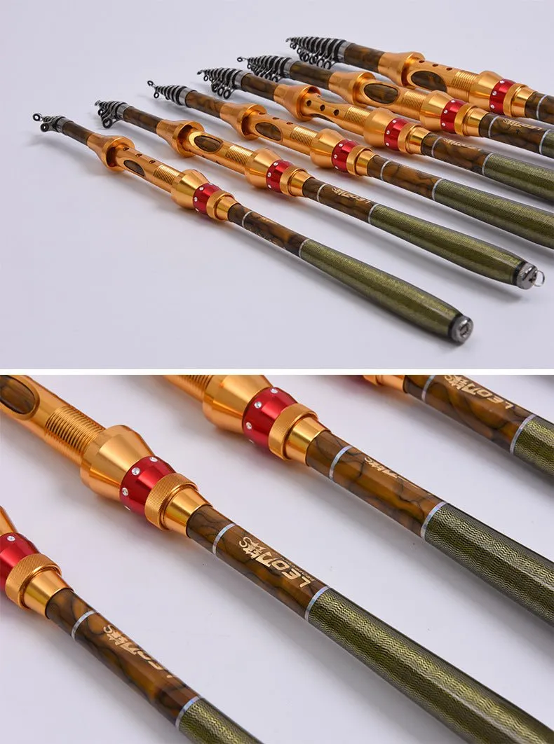 1.8M to 3.6M Mini Carbon Fishing Rod