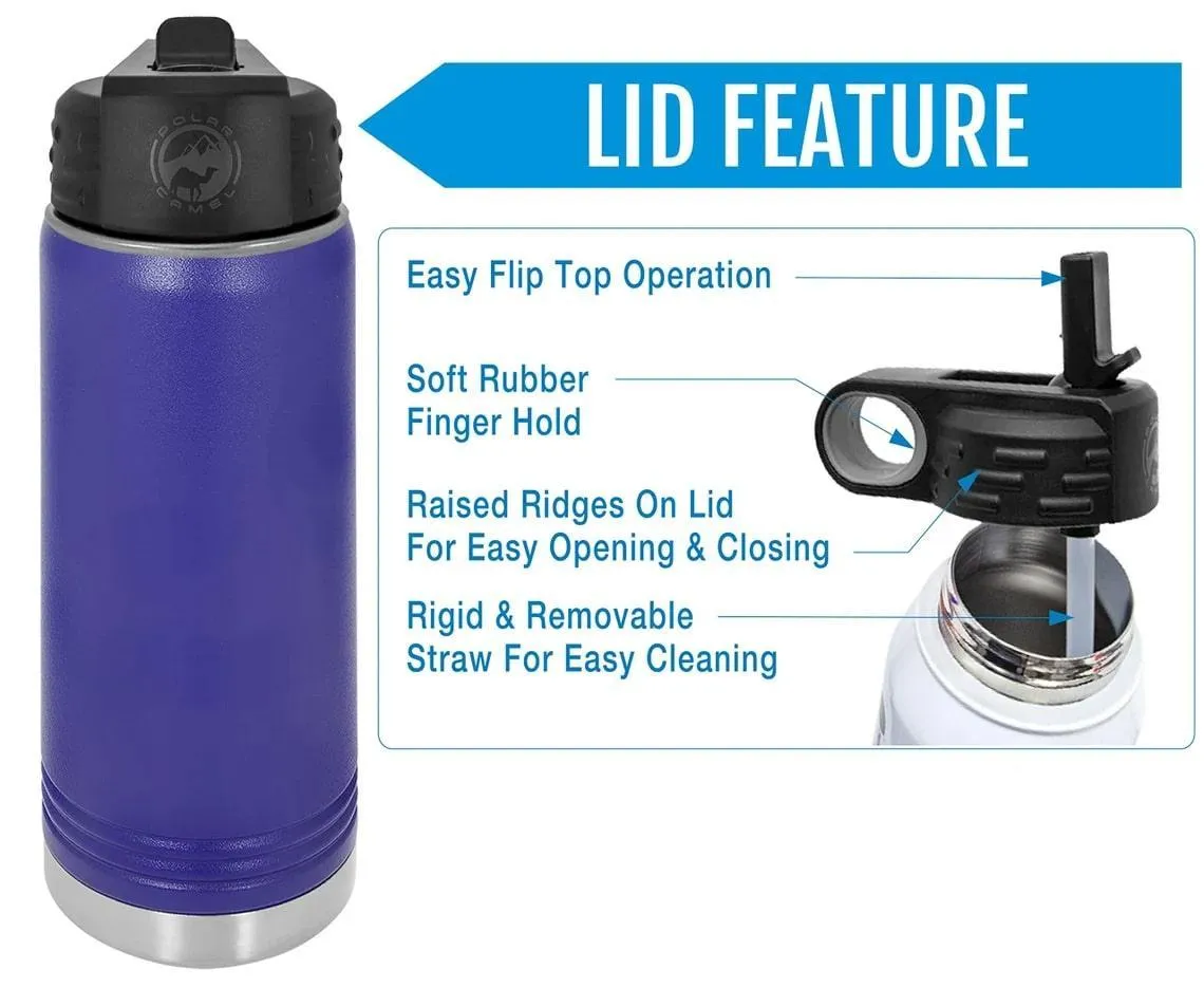 20oz Yellow Water Bottles