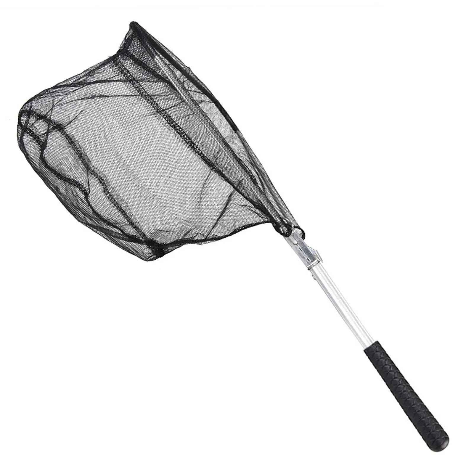 50cm Folding Fish Landing Net Collapsible Triangular Fly Fishing Net Fish Catching or Releasing For Outdoor Fishing Tools