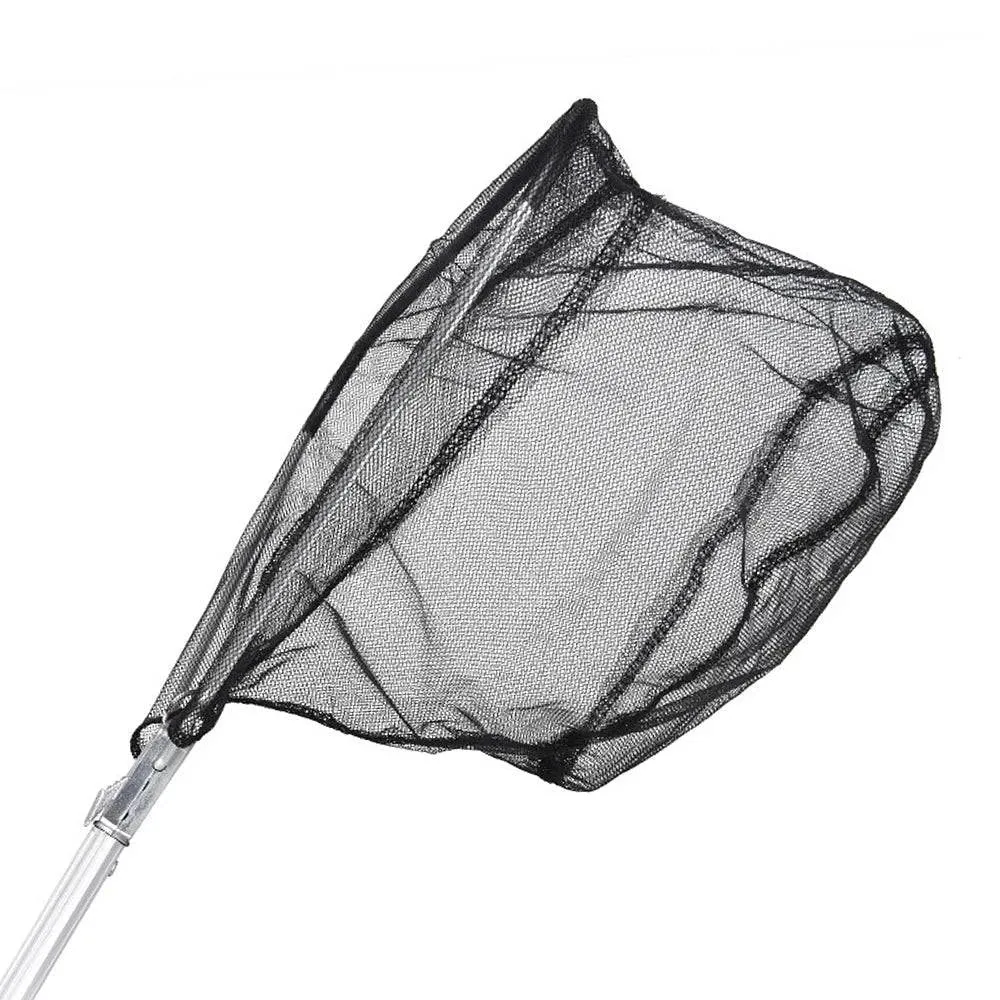 50cm Folding Fish Landing Net Collapsible Triangular Fly Fishing Net Fish Catching or Releasing For Outdoor Fishing Tools