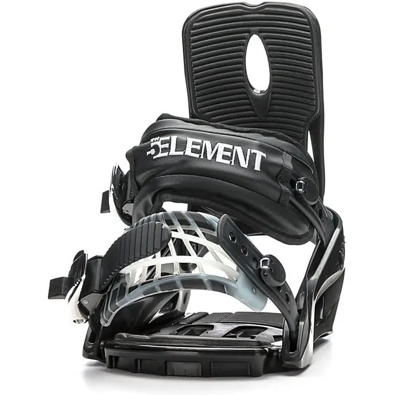 5th Element Stealth 3 Adult Snowboard Bindings for Men-Designed for New or Replacement Snowboards. Universal bindings disc and Hardware for Beginner to Intermediate Snowboard All-Mountain.