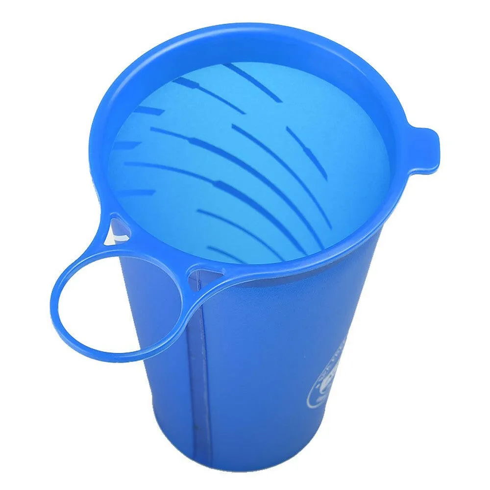 AONIJIE 200ml BPA Free Foldable Soft Water Cup for Outdoor Sports Marathon Cycling Camping Running