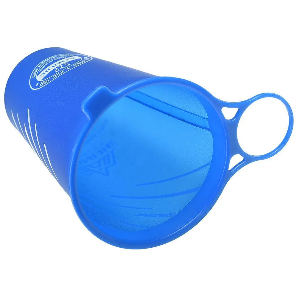 AONIJIE 200ml BPA Free Foldable Soft Water Cup for Outdoor Sports Marathon Cycling Camping Running