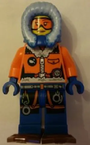Arctic Explorer, Female with Snowshoes