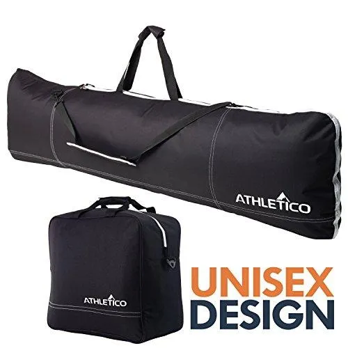 Athletico Two-Piece Snowboard and Boot Bag Combo