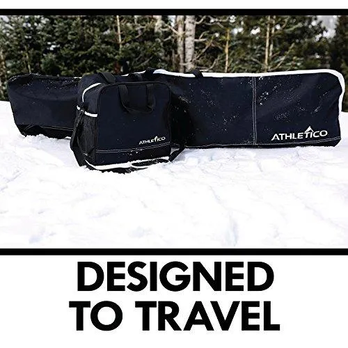 Athletico Two-Piece Snowboard and Boot Bag Combo