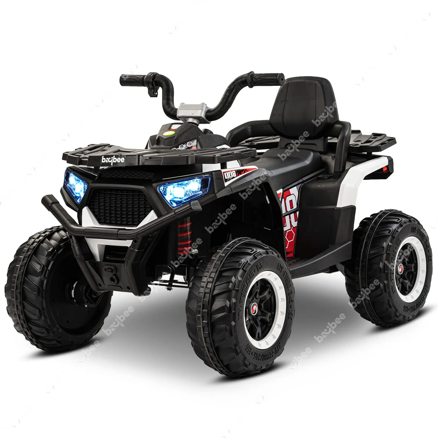 Baybee Adventura ATV Rechargeable Battery-Operated Ride on Bike for Kids Bike with Light, USB, Music.