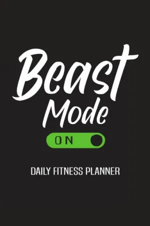 Beast Mode On Daily Fitness Planner