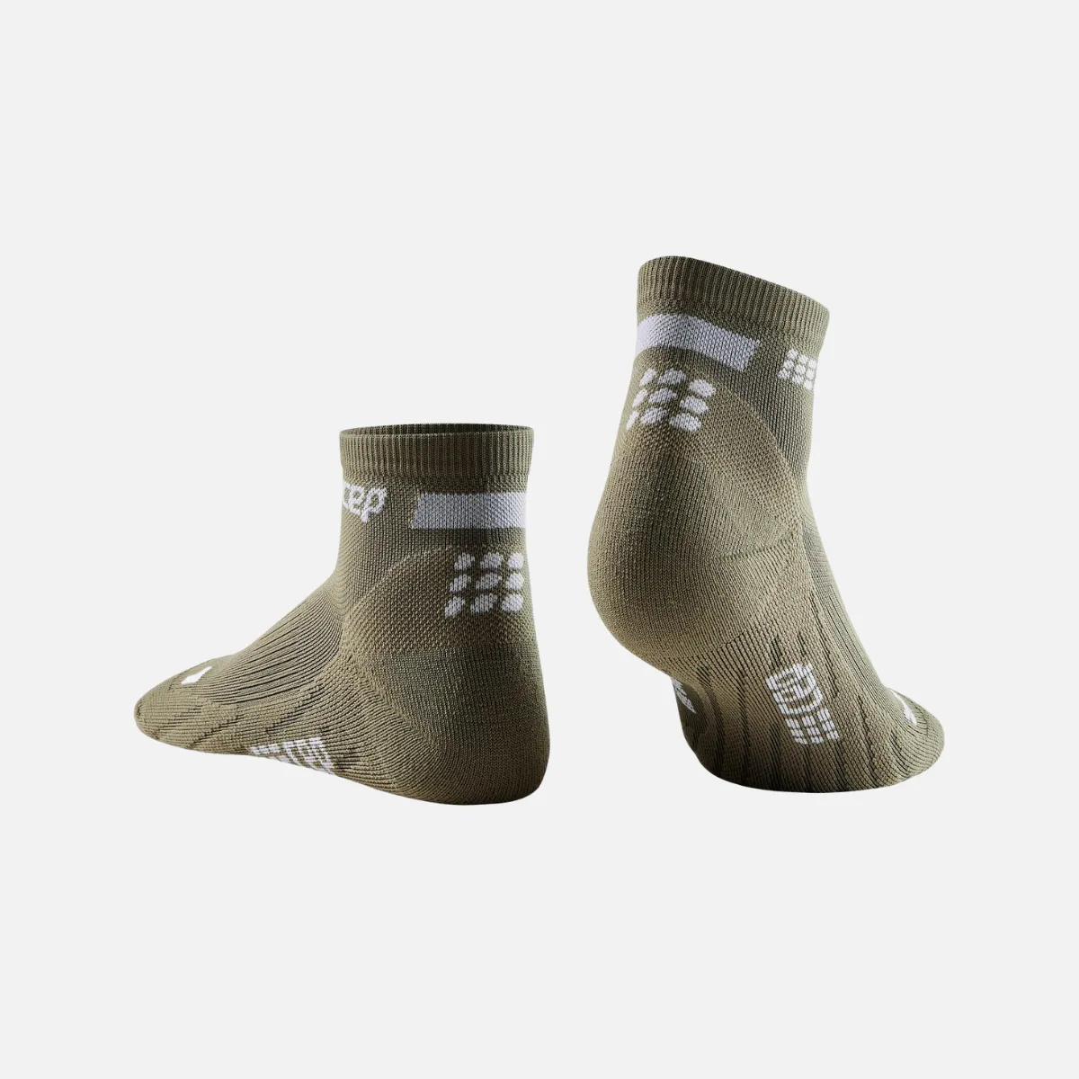 Cep The Run 4.0 Low Cut Men's Socks -Olive