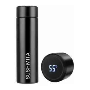 Custom Engrave Bottle for Coffee Flask with Temperature Display - Add Name