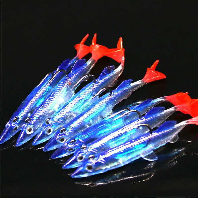 Dr.Fish 3pcs Bionic Fishing Soft lure 8cm/6g