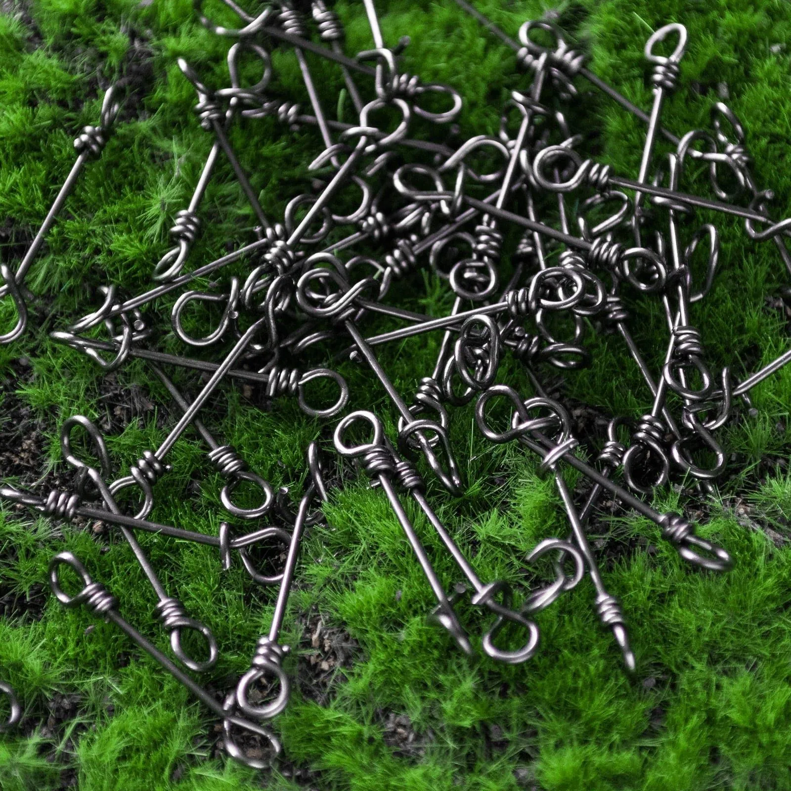 Dr.Fish 50pcs Fast Clips Lure Connector