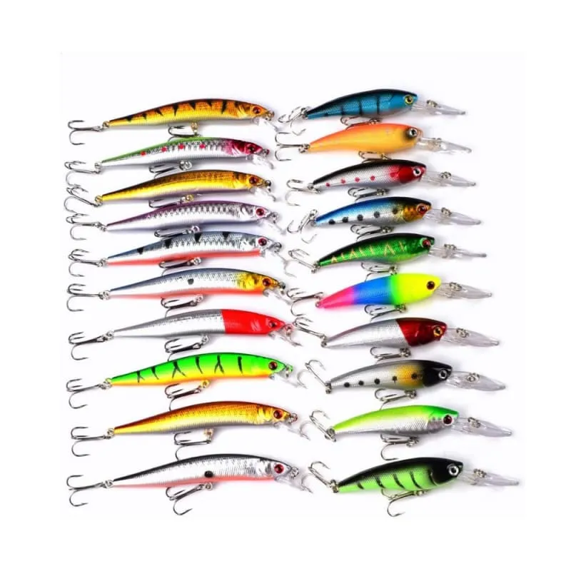 Fishing Lure 20 Piece Set