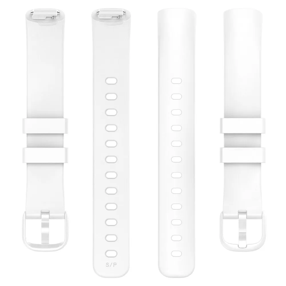 Fitbit Inspire 3 replacement sports bracelet made of silicone (joint circumference: 180-230mm) - white