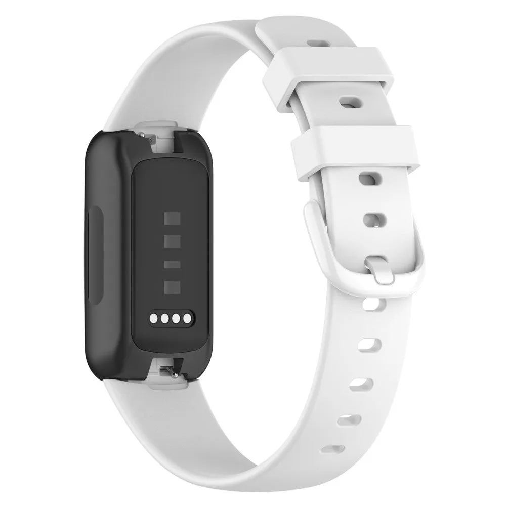 Fitbit Inspire 3 replacement sports bracelet made of silicone (joint circumference: 180-230mm) - white