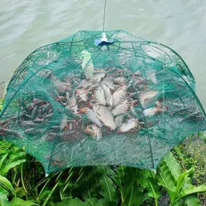 Folding Portable Automatic Fishing Net