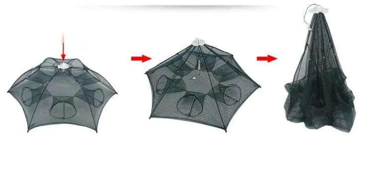 Folding Portable Automatic Fishing Net
