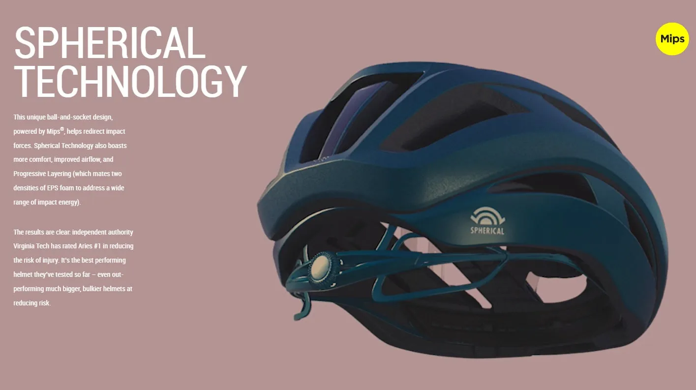Giro Aries Spherical Road Bike Helmet