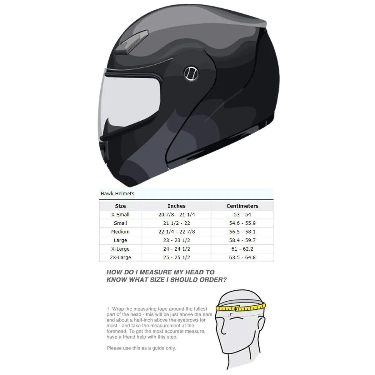 Hawk ST 11121 9GM FX Gun Metal Modular Helmet with Hawk COM-2 Bluetooth Intercom Bundle