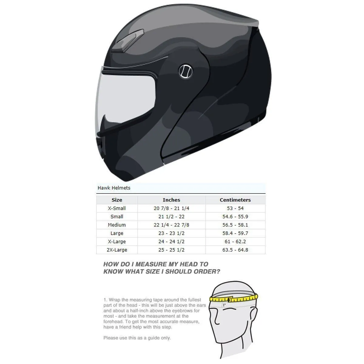 Hawk ST-1198 Transition 2-in-1 Flat Black Modular Helmet with Hawk COM-2 Bluetooth Intercom Bundle