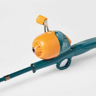 Kids' Right Handed Spincasting Conventional Fishing Rod and Reel Combo - Embark