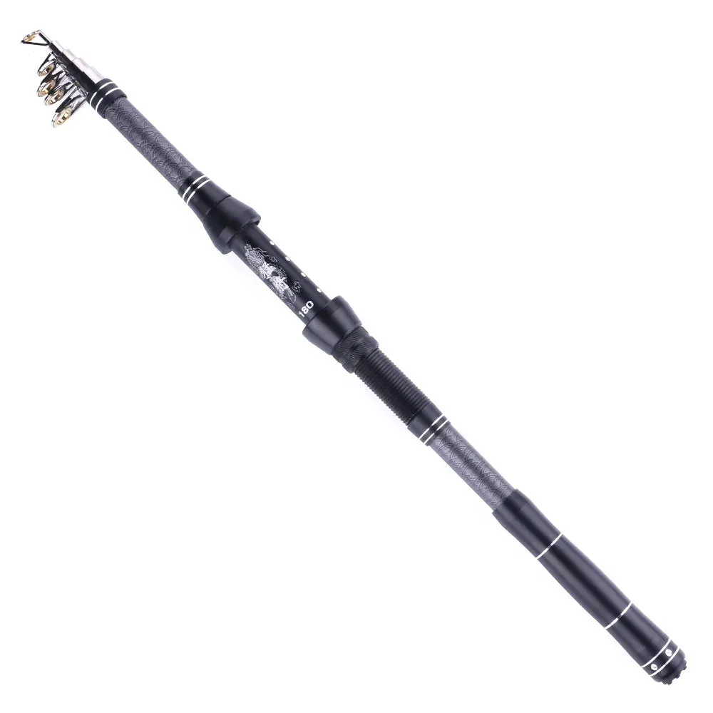 Lureswholesale®  1.8m Long Casting Carbon Super Hard Fishing Rod
