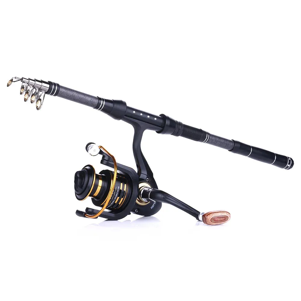 Lureswholesale®  1.8m Long Casting Carbon Super Hard Fishing Rod
