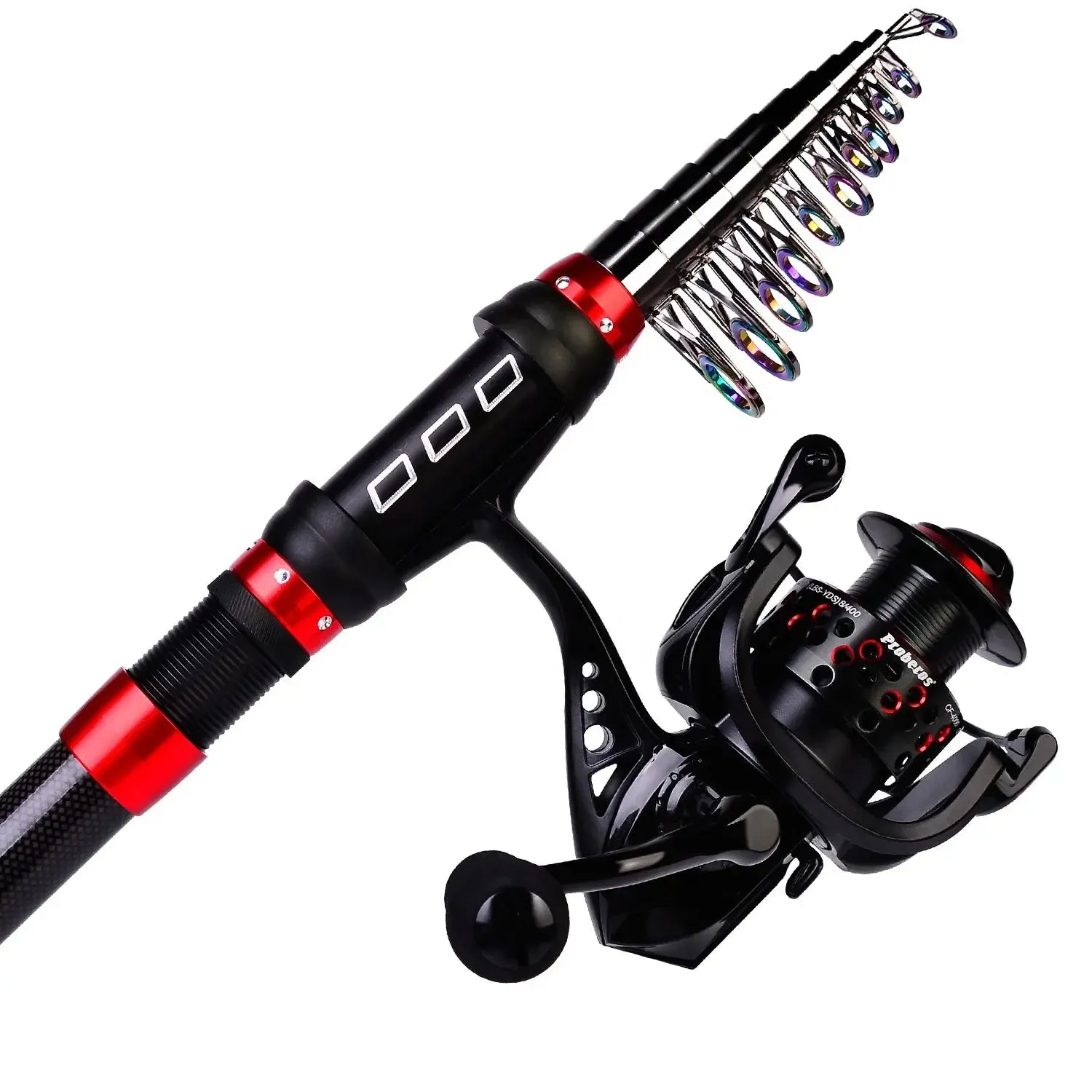 Lureswholesale® Portable Carp Telescopic Fishing Rod 2.1M -3.6M