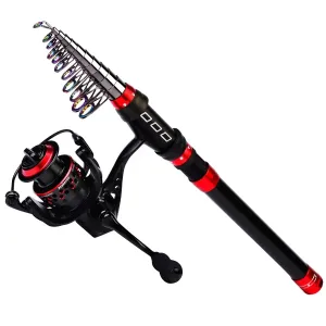 Lureswholesale® Portable Carp Telescopic Fishing Rod 2.1M -3.6M