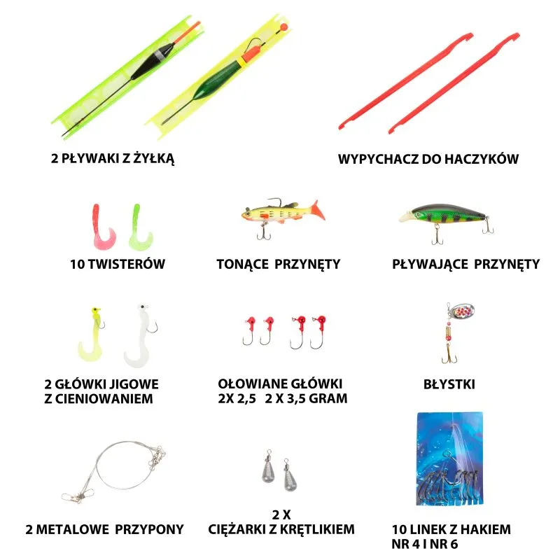 Macgyver  Big Fish 41 W 1 Fishing Kit