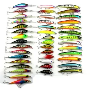 Mixed Fishing Lures 43 pcs Set