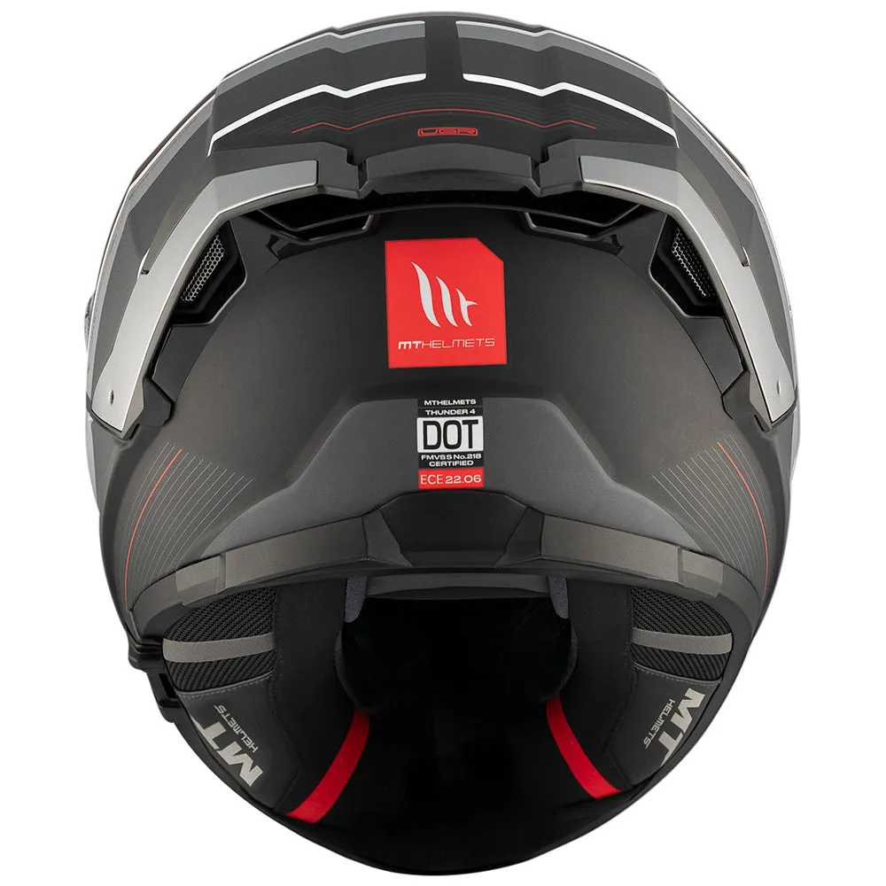 MT THUNDER 4 SV [R25 MATT BLACK/GREY] 22.06