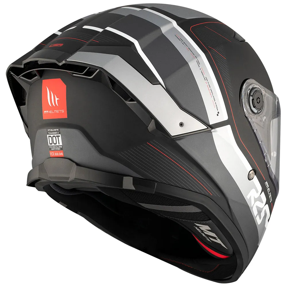MT THUNDER 4 SV [R25 MATT BLACK/GREY] 22.06