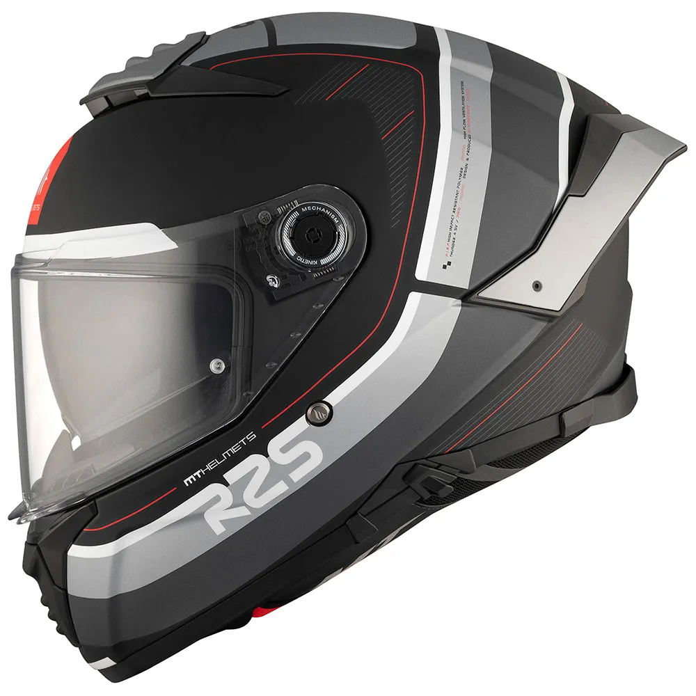 MT THUNDER 4 SV [R25 MATT BLACK/GREY] 22.06