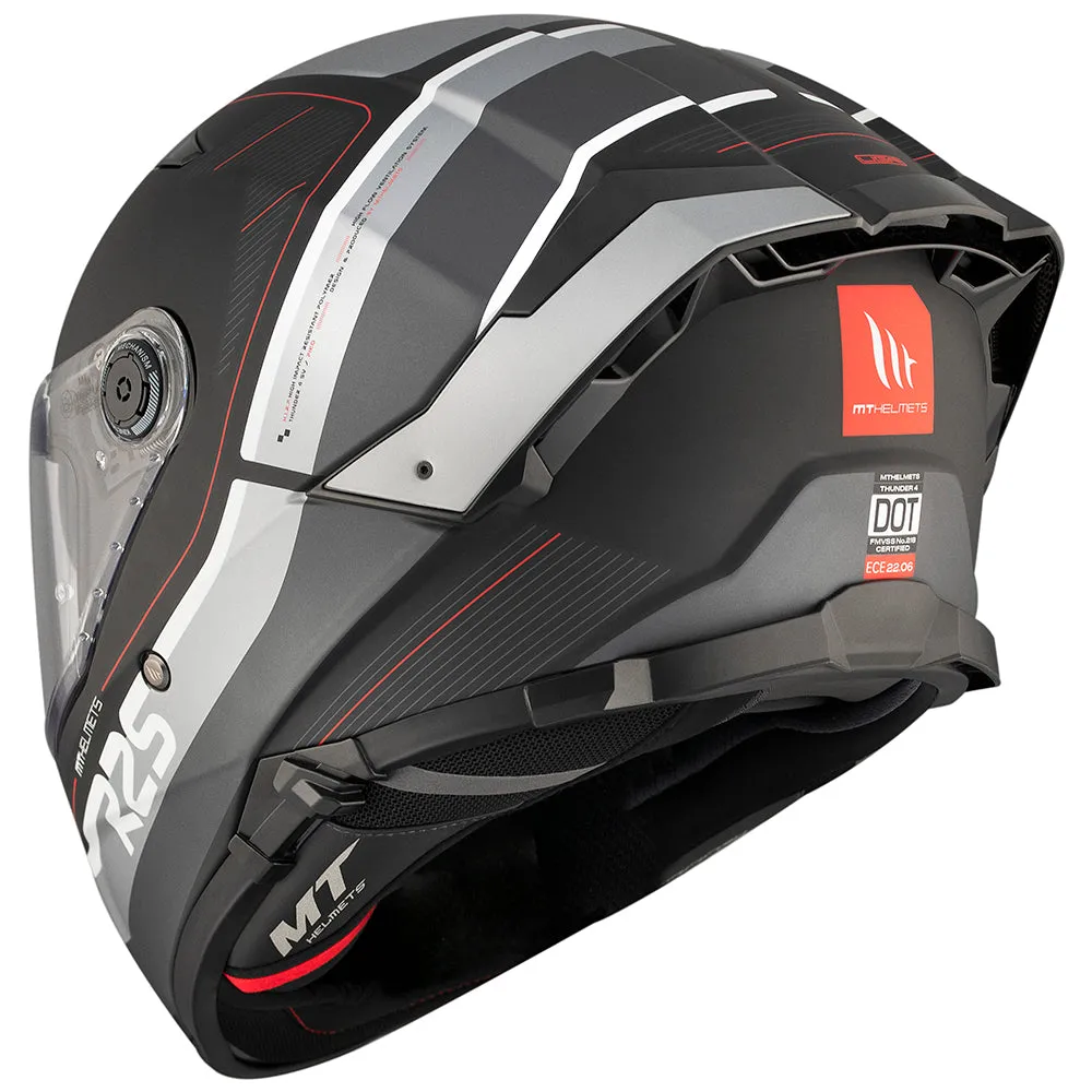 MT THUNDER 4 SV [R25 MATT BLACK/GREY] 22.06
