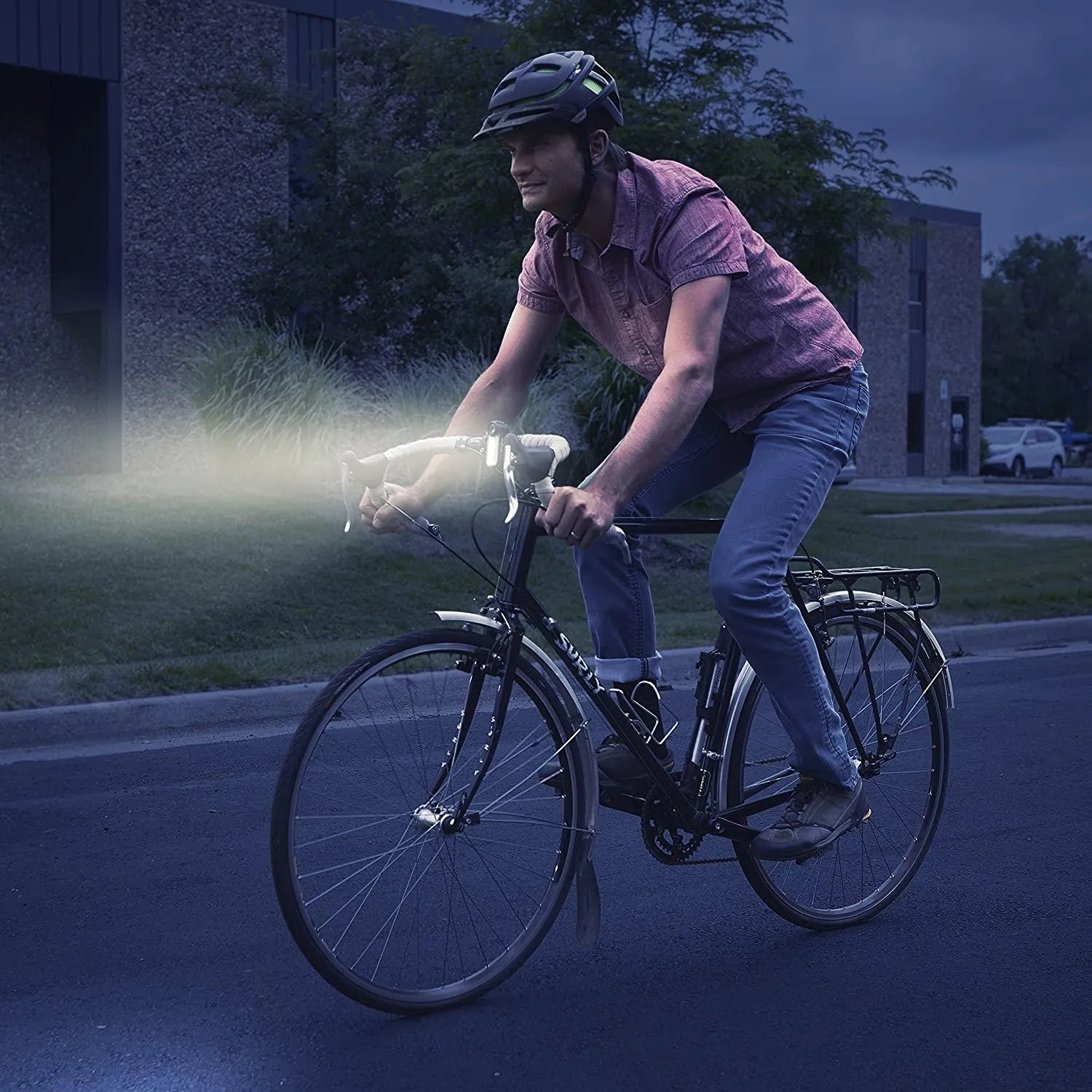 Nite Ize Radiant® 125 Rechargeable Bike Light - White