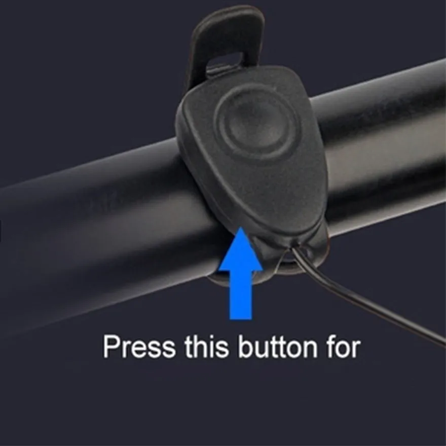 Non-Rechargeable Bicycle LED Light With Horn