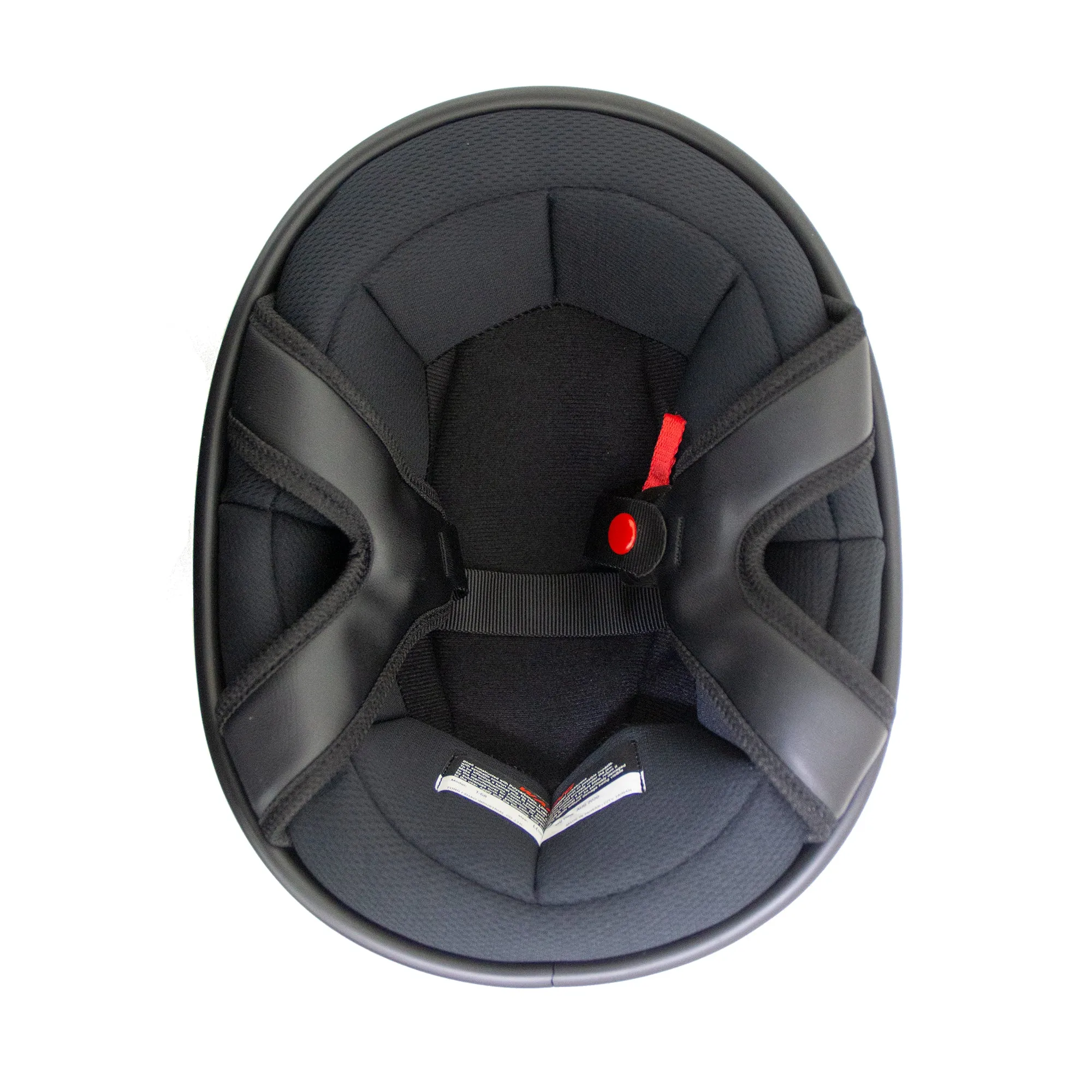 Outlaw Helmets T68 SP Glossy Black Motorcycle Half Helmet for Men & Women DOT Approved - Adult Unisex Skull Cap for Bike Scooter ATV UTV Chopper Skateboard