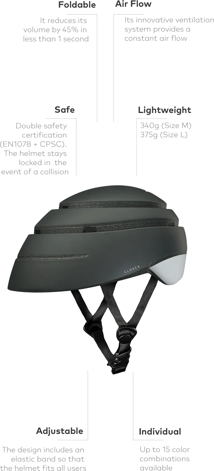 Pearl White Loop Helmet