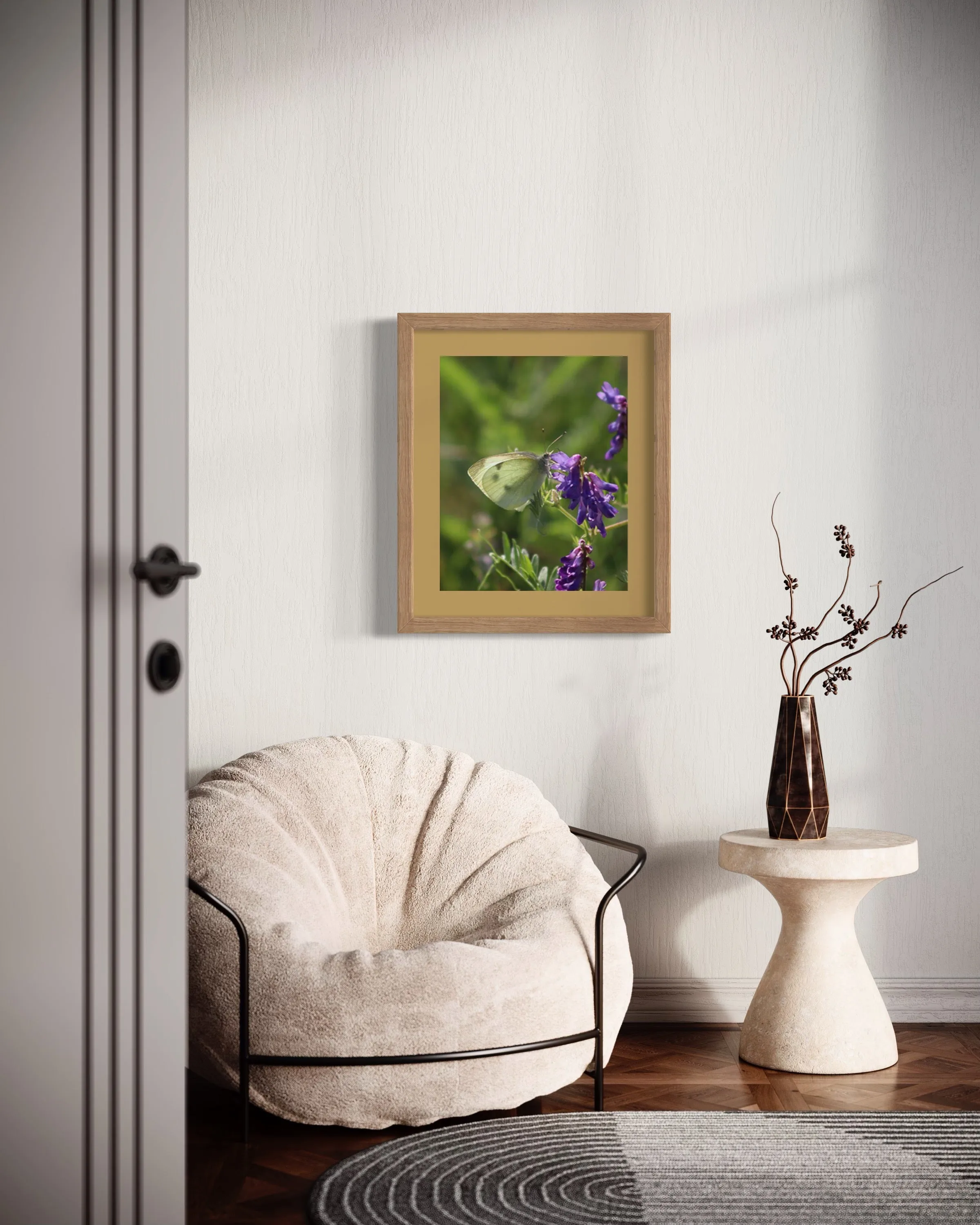 Photograph (2 Sizes Available ) Yellow Sulphur 1