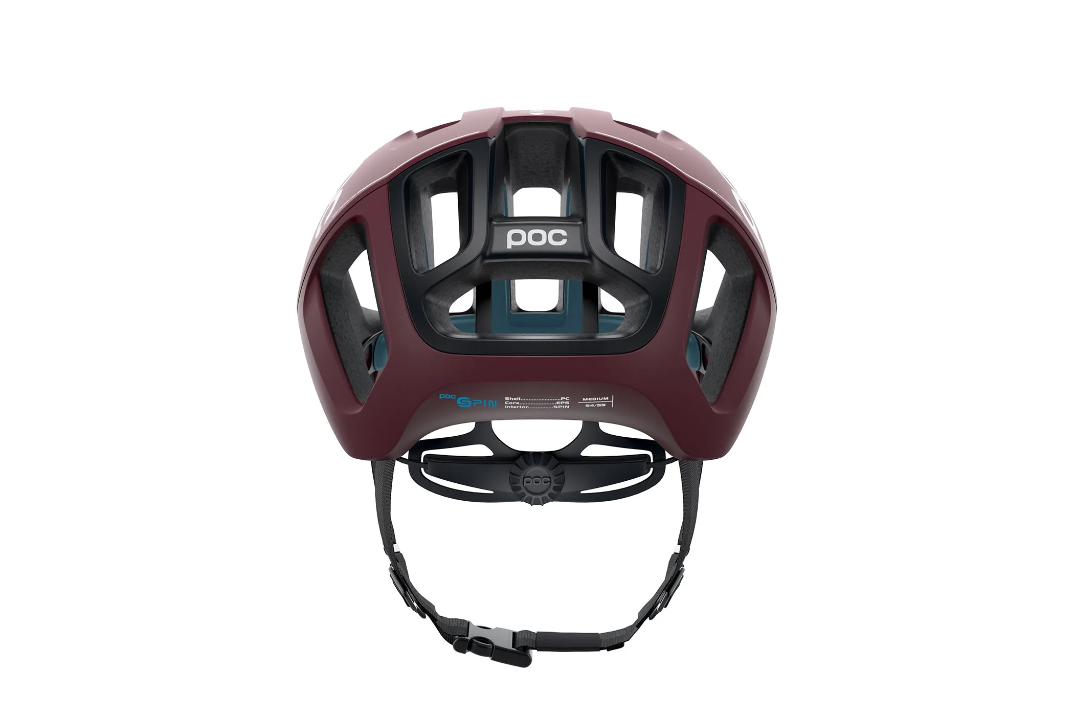 POC Ventral SPIN Bike Helmet Propylene Red Matte