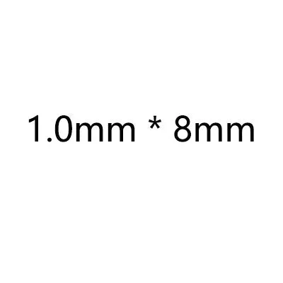 Rompin 100pcs/bag stainless steel fishing line Aluminum Crimp sleeve copper tube 1.0mm-2.8mm sea fishing accessories line tube