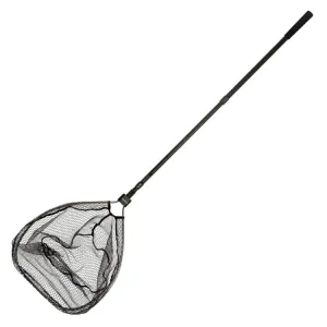 Snowbee Ranger Folding Head Landing Net Bank/Boat Net - Telescopic Handle - Medium