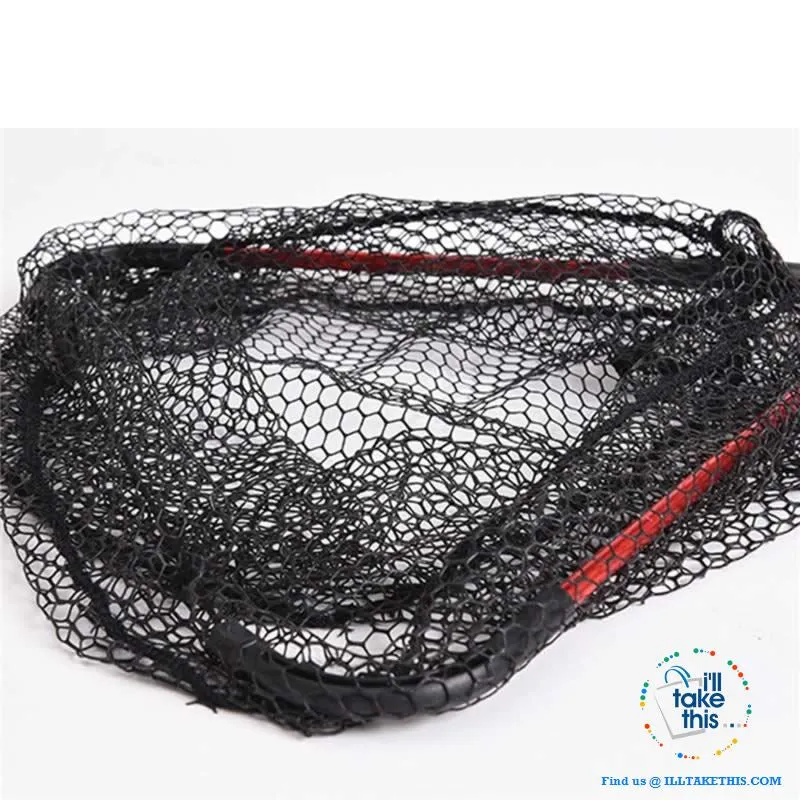 Ultra-light Portable Aluminum Triangular Fishing Net with retractable handle