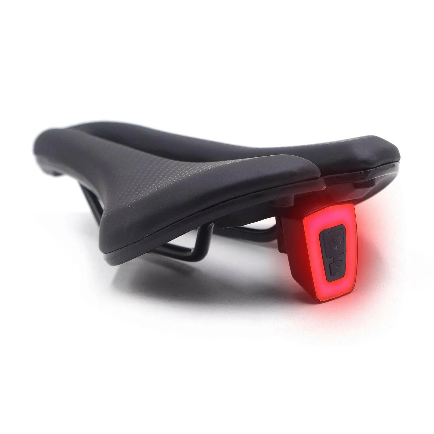WALGUN Intelligent Tail Light Hollow Cushion Mountain Road Bicycle Saddle Men's And Women's Ultra Light Comfort Bike Seat Light