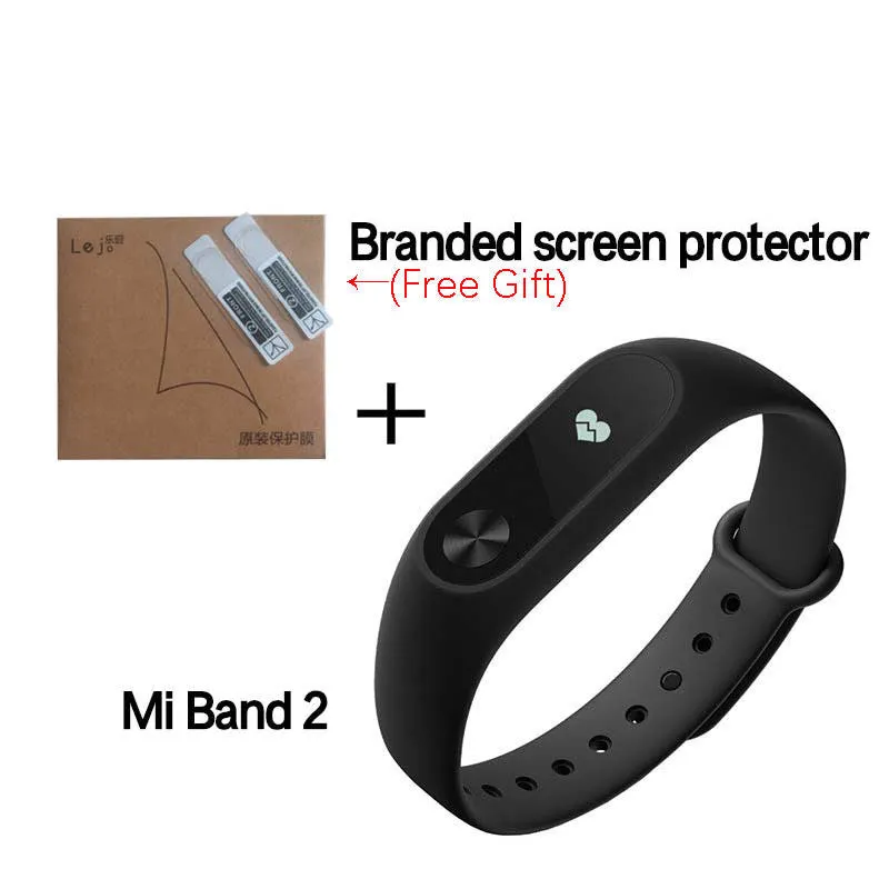 Xiaomi Mi Band 2 Wristband Bracelet Smartband OLED display touchpad Smart Heart Rate Fitness OLED Screen Miband2